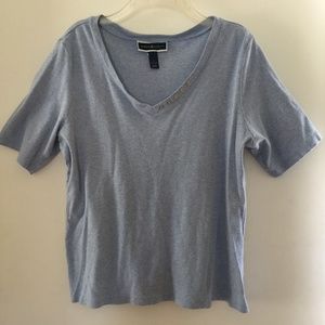 Karen Scott V Neck T-Shirt